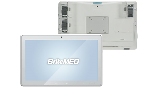 BriteMED battery-powered medical panel PC