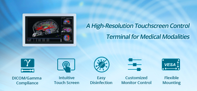 BriteMED® 21 touch-screen monitor robotic surgery