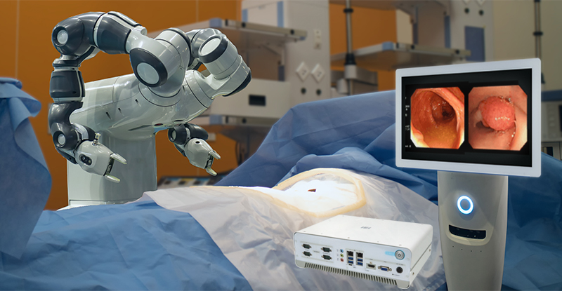 robotic surgery system solution touch-screen monitor box PC