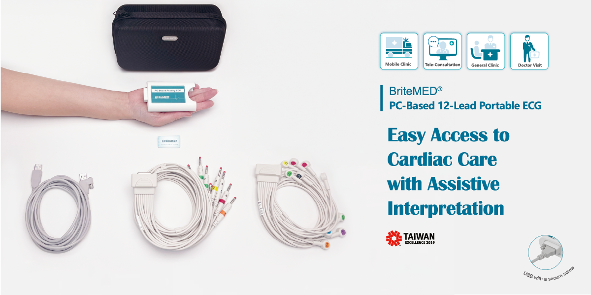 PC-Based 12-Lead Portable ECG Device